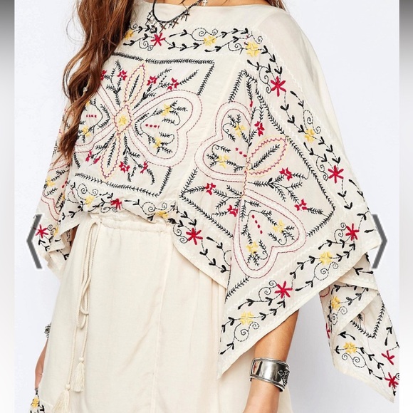 Free People Frida embroidered dress medium - Picture 2 of 10